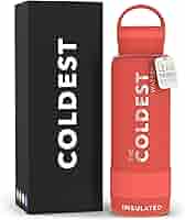 Amazon.co.jp: (Vibrant Red) - The Coldest Water Bottle 620ml